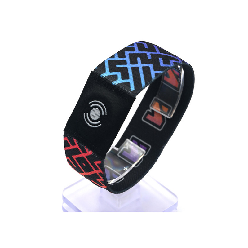 RFID松紧腕带入场身份识别松紧手环智能腕带
